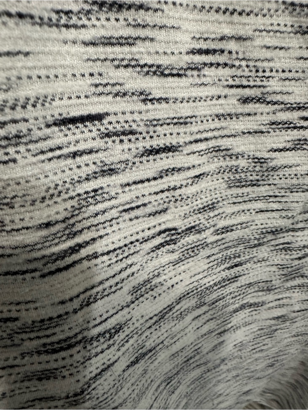 lululemon athletica Heathered Gray and White Racerback Tank - Picture 4 of 4